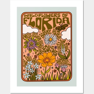 Florida Wildflowers Posters and Art